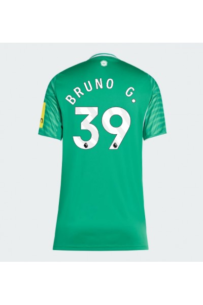 Newcastle United Bruno Guimaraes #39 Jalkapallovaatteet Naisten Vieraspaita 2025-26 Lyhythihainen Newcastle United Bruno Guimaraes #39 Jalkapallovaatteet Naisten Vieraspaita 2025-26 Lyhythihainen